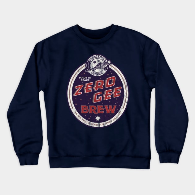 Zero Gee Brew | The Outer Worlds Crewneck Sweatshirt by threadbaregaming